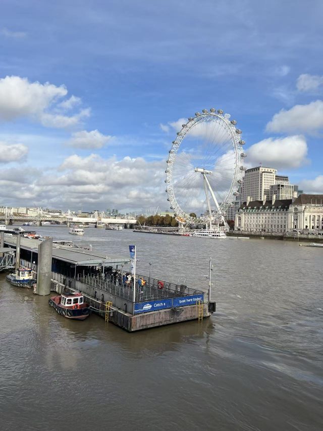 泰晤士河与伦敦眼